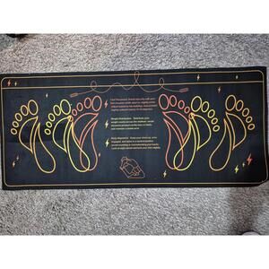 Standing foot placement mat